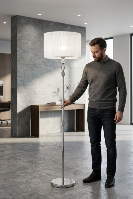 Lámpara Lujoso Soporte de lámparas de pie Iluminar Lámparas de pie Luminaria 180cm