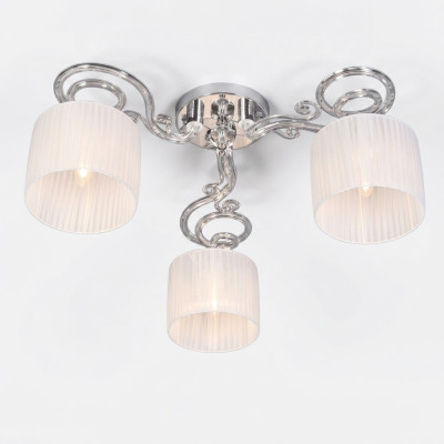 Lámpara colgante de cristal blanco candelabro lámpara colgante lámpara de techo