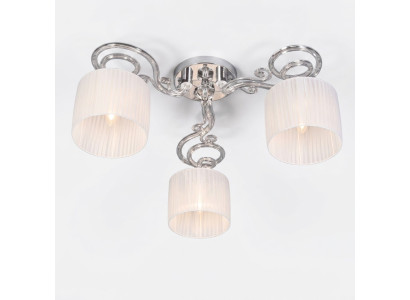 Lámpara colgante de cristal blanco candelabro lámpara colgante lámpara de techo