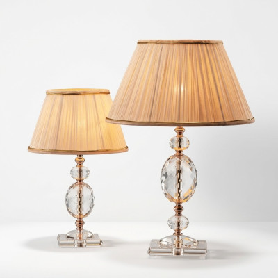 Lámpara de mesa, lámparas de mesa, candelabro de cristal, lámpara de estilo antiguo, luces
