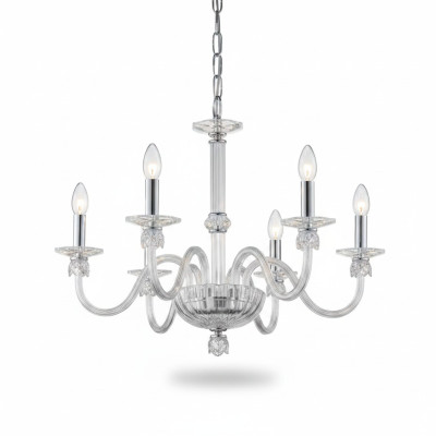 Candelabro de cristal Lámpara de araña Lámpara de techo Lámpara de araña
