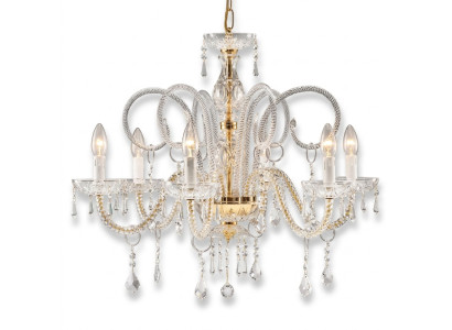 Lámpara de techo de lujo candelabro lámpara de cristal luces de lámpara.