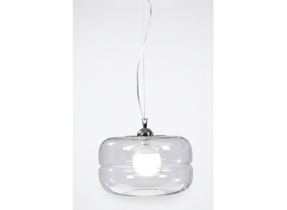 Moderna lámpara colgante transparente candelabro de techo diseño.