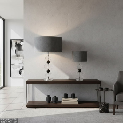 Lámpara de mesa Candelabro de cristal Cuerpos de iluminación contemporáneos Lámparas de mesa