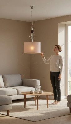 Lámpara de techo Sala de estar Diseñador Dormitorio Candelabro Luces Lámpara