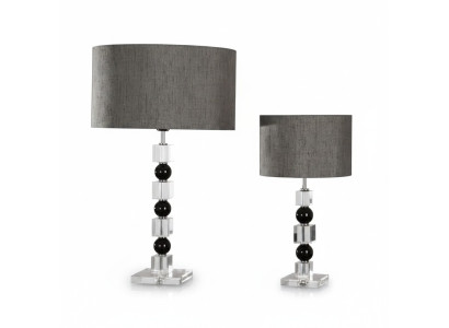 Estilo art déco lámpara de mesa lámpara candelabro cristal lámparas de mesa
