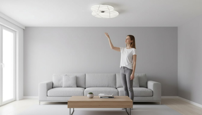 Iluminación de techo blanco Lujo Lámpara de araña Lámpara moderna de lujo Nueva