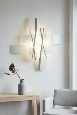 Lámpara de pared con diseño de candelabro con luz blanca, iluminación de pared, lámpara.