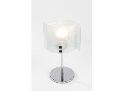 Lámpara de mesa moderna de cristal candelabro iluminación lámpara de sala de estar.