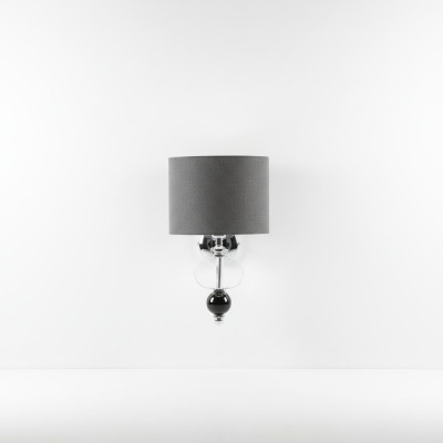 Lámpara de pared moderna gris, aplique de pared, lámpara colgante para sala de estar, estilo de decoración.