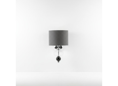 Lámpara de pared moderna gris, aplique de pared, lámpara colgante para sala de estar, estilo de decoración.