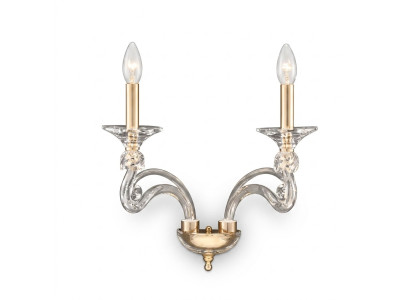 Lámpara de pared de diseño de lujo Lámpara de pared colgante de cristal nueva