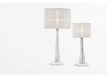Lámpara de noche clásica de lujo Lámpara de mesa Blanca Iluminación de mesa Nueva