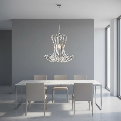 Lámpara de cristal Lámpara de techo de lujo Lámpara de techo elegante Lámpara de araña Lámpara de techo Lámpara