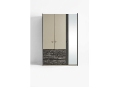 Armario Armario Armario multifuncional Armario Gris Material Madera Armarios