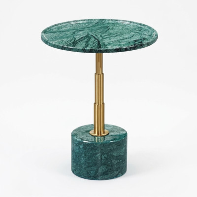 Mármol elegante mesa auxiliar verde nuevo lujoso moderno mesa de centro nuevo.