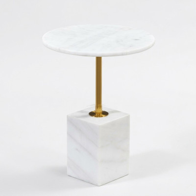 Mesa auxiliar de mármol, mesa de café, mesa de diseño, mesa de sala de estar, mesas nuevas