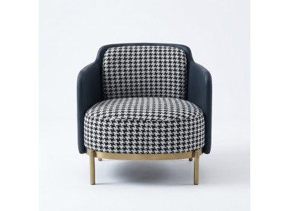 Sillón multicolor elegante silla moderna sofá de televisión tela silla