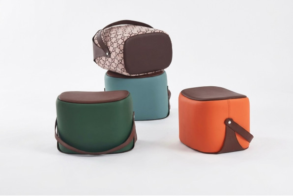 Rectangular Ottoman Muebles modernos Taburete de lujo Diseño de lujo Muebles de sala de estar