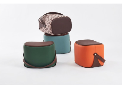 Rectangular Ottoman Muebles modernos Taburete de lujo Diseño de lujo Muebles de sala de estar