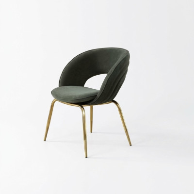 Juego de comedor de sillas, silla de comedor moderna, silla tapizada, muebles de diseño, nuevo.