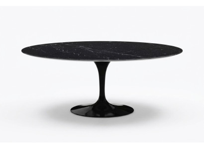 Muebles de comedor Mesa de comedor Negra Diseño de mesa Mesas Muebles de lujo Redonda Nuevo