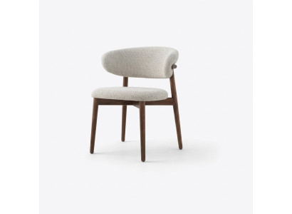 Silla de comedor Silla de cocina Silla de respaldo Silla de madera Tela Moderna Gris Silla
