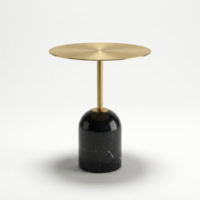 Elegante mesa de centro Mesa de café redonda Mesas auxiliares Muebles de lujo Nuevo