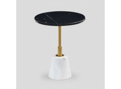 Mesa auxiliar redonda, mesa de centro de diseñador, mesa de café, muebles de sala de estar nuevos.
