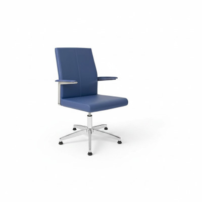 Silla de juego con estilo azul, silla de oficina, silla giratoria de escritorio, silla ejecutiva nueva.