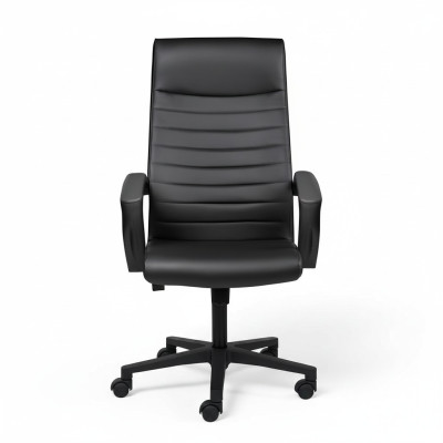Silla de oficina para juegos negra, silla de escritorio giratoria muebles de silla de oficina.