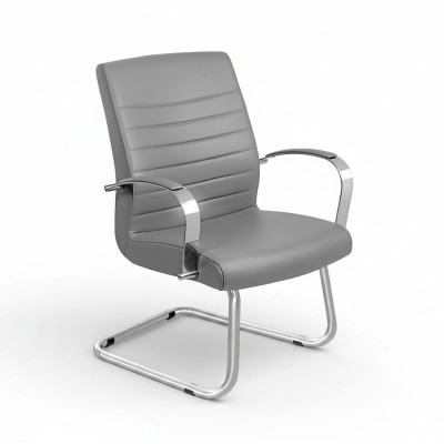 Silla de oficina moderna de alta calidad para juegos Silla de escritorio gris Muebles