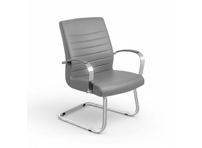 Silla de oficina moderna de alta calidad para juegos Silla de escritorio gris Muebles