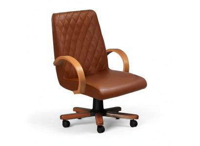 Moderna silla giratoria de cuero sintético muebles marrón silla de oficina silla de gaming silla de oficina