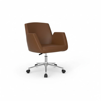 Silla de oficina marrón Silla de juego Silla de oficina Silla giratoria Silla de escritorio Silla ejecutiva