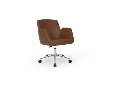 Silla de oficina marrón Silla de juego Silla de oficina Silla giratoria Silla de escritorio Silla ejecutiva