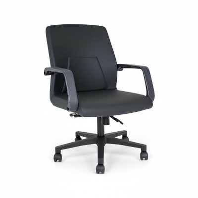 Silla de oficina negra Silla giratoria para escritorio Muebles de oficina Mobiliario de oficina nuevo