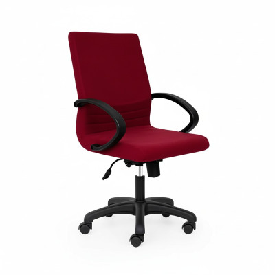 Silla de oficina moderna para juegos, silla individual roja, silla de escritorio giratoria