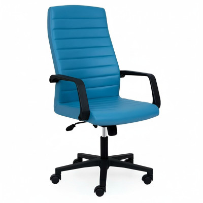 Silla de oficina de lujo de piel sintética silla de juego silla de oficina nuevo silla giratoria azul nuevo
