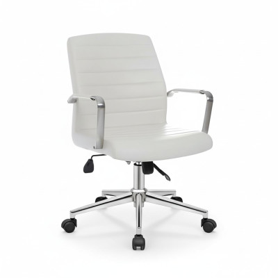 Silla de oficina blanca Silla de juego Silla de oficina Silla giratoria Silla ejecutiva Nueva