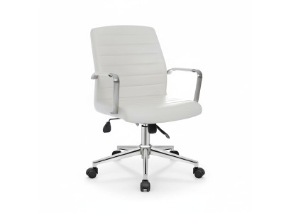 Silla de oficina blanca Silla de juego Silla de oficina Silla giratoria Silla ejecutiva Nueva