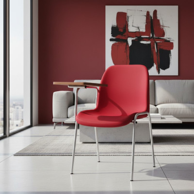 Silla de oficina, silla de lujo, silla de oficina, silla de jefe, textil nuevo, silla de diseñador, muebles de metal.