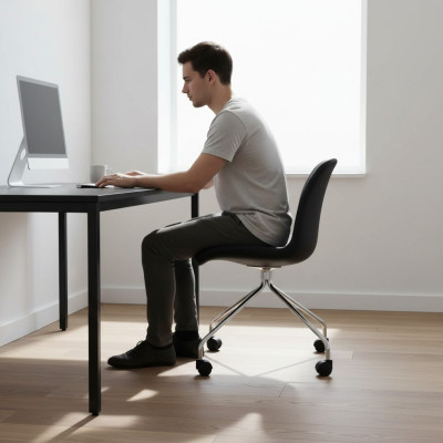 Sillon sillas silla de oficina equipamiento de oficina silla silla de oficina silla giratoria negra