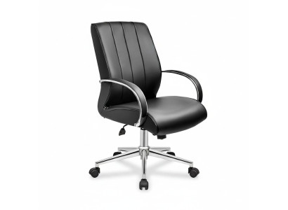 Silla de cuero artificial giratoria para computadora muebles silla de oficina silla ejecutiva