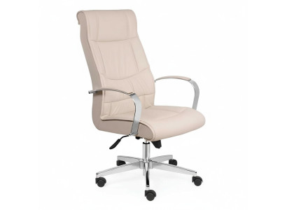 Silla Beige Silla de oficina Escritorio Silla giratoria Sillón Sillas Sillón de dirección Oficina
