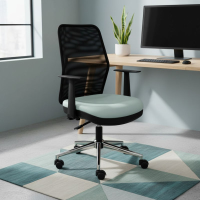 Silla de oficina para juegos de una sola plaza, silla de oficina, silla de escritorio, silla giratoria, sillón ejecutivo.