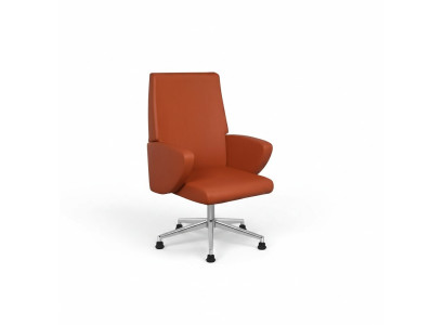 Silla de oficina naranja Sillón de juego Silla giratoria de escritorio Silla nueva