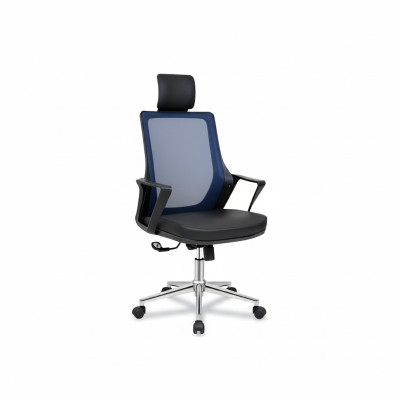 Sillón de cuero artificial acolchado giratorio Sillas de ordenador Muebles Silla de oficina Silla ejecutiva