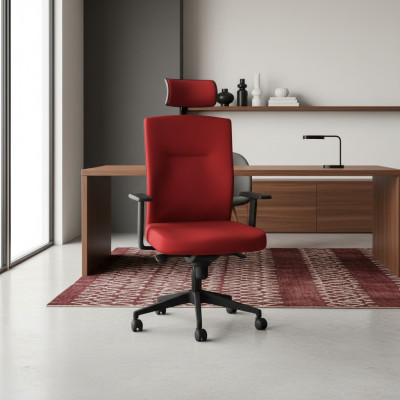 Moderna silla de juego de alta calidad roja giratoria sillón ejecutivo silla de oficina nueva