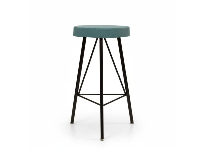 Silla de comedor de lujo redonda azul Sillas Silla Diseño Sillón Muebles Tela Nuevo
